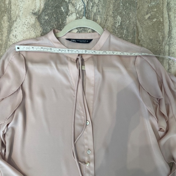 ZARA WOMAN TOP BLOUSE - Picture 5 of 10